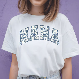 T-shirt Chemisier floral Nana, Cadeau d'anniversaire pour 