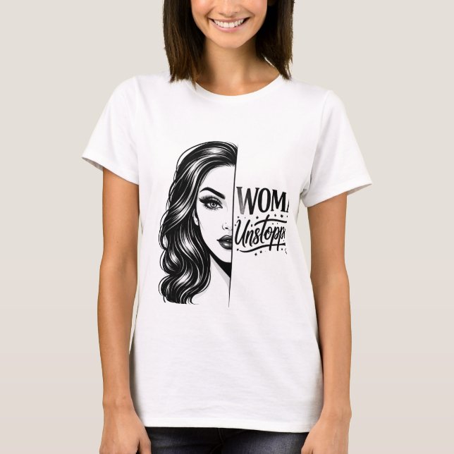 T-shirt Chemisier pour femme (Devant)