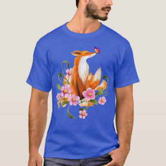 T-shirt Chêne japonais Fleur Fleur Fleur de Cerisier