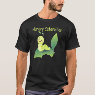 T-shirt Chenille Affamée Pour Les Enfants Qui Aiment Les P