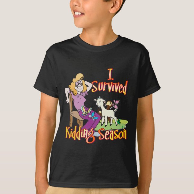 T-shirt CHÈQUE | Drôle saison de séchage par GetYerGoat (Devant)
