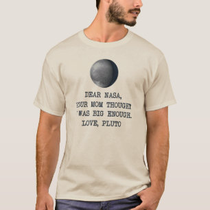 T-shirt Cher amour Pluton de la NASA