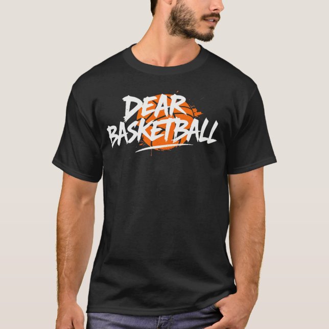T-shirt Cher Basketball Drôle (Devant)