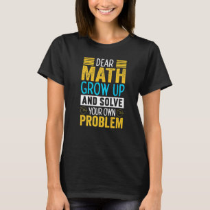 T-shirt Cher Math Augmenter Cool Sarcastique Mathématicien