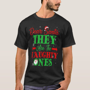 T-shirt Cher Père Noël, Ce Sont Les Maudits Noël