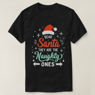 T-shirt Cher Père Noël, Ce Sont Les Maudits Noël