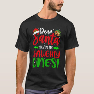 T-shirt Cher Père Noël, ce sont les méchants enfants de No