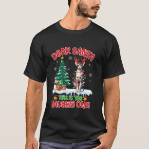 T-shirt Cher Père Noël, C'Est Le Mauvais Amour D'Un Chat S