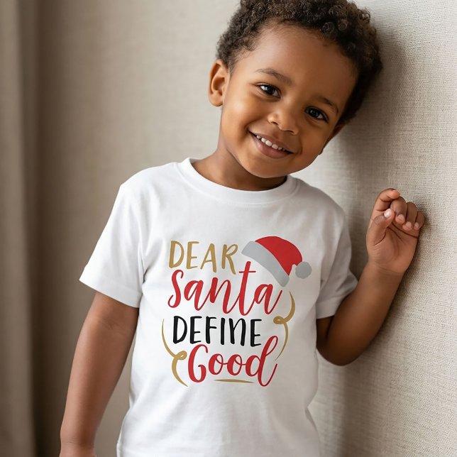 T-shirt Cher Père Noël. Définir un bon Noël (Créateur téléchargé)