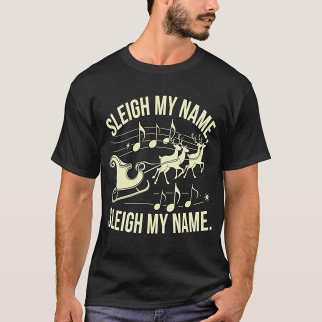 T-shirt Cher Père Noël, Je Peux Expliquer - Cheeky Holiday (Devant)