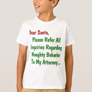 T-shirt Cher procureur de Père Noël - Drôle Noël