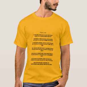 T-shirt Cher seigneur