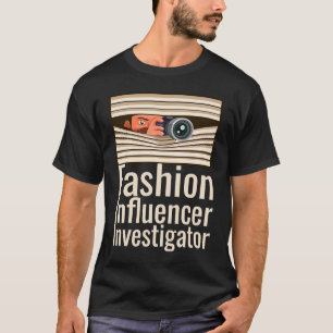 T-shirt Chercheur de mode Influenceur Médias sociaux pour