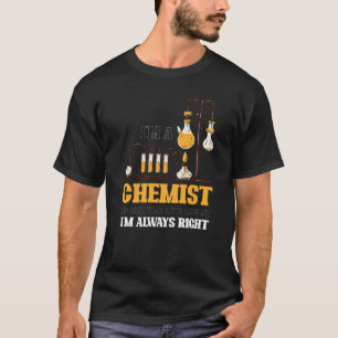 T-shirt Chercheur scientifique de laboratoire en chimie