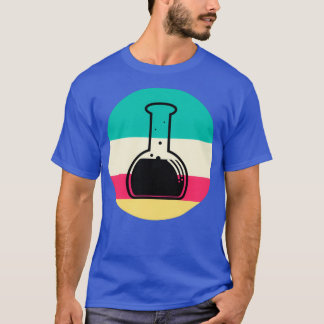 T-shirt Chercheur scientifique Physique Science Onglet pér
