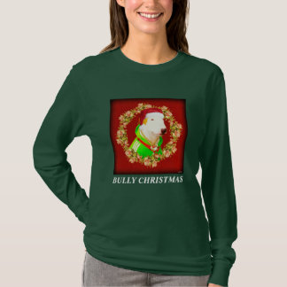 T-shirt CHERCHEZ NOËL Dos long pour femmes