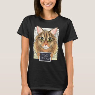 T-shirt Chère Maman Je Peux Expliquer I Sibérien Chat Mama