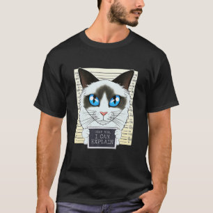T-shirt Chère Maman, Je Peux Expliquer Je Ragdoll Chat Ma
