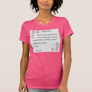 T-shirt Chère maman. T-shirt.