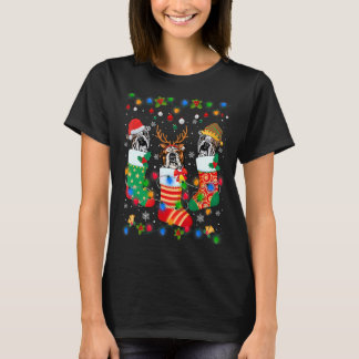 T-shirt Chérie de Noël de Chien Chien Chien Chien Chien Ch