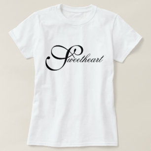 T-shirt "Chérie" écriture esthétique chic iconique