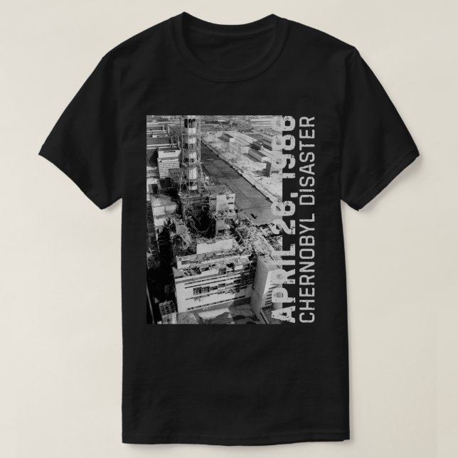 T-shirt Chernobyl Disaster 1986 (Design devant)