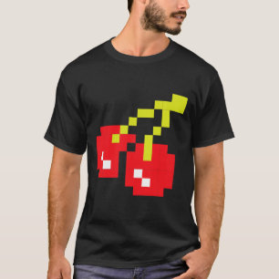 T-shirt Cherries 80s Jeu vidéo Halloween Costume Easy Gro