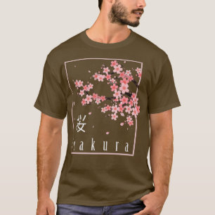 T-shirt Cherry Blossom Art Japonais Sakura