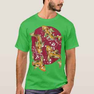 T-shirt Cherry Blossom Culture japonaise Japon Sakura Koi 