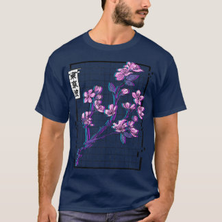 T-shirt Cherry Blossom Glitch Pastel Japan Art Vaporwave A