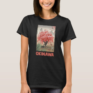 T-shirt Cherry Blossom Sakura Okinawa Japon
