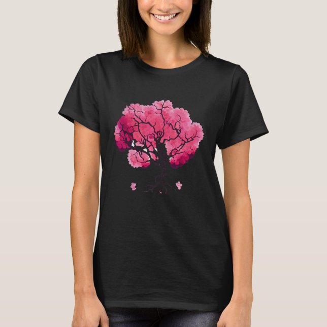 T-shirt Cherry Blossom  Tree of Life (Devant)