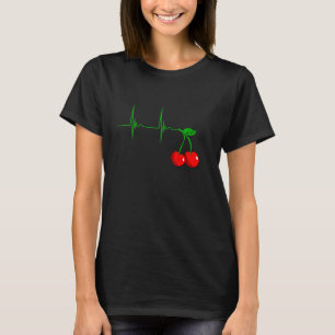 T-shirt Cherry He Beat Pulse Summer Cherries Fruit