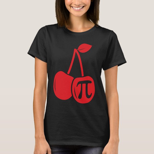 T-shirt Cherry Pi Day  Math Nerd Pie Teacher 3 14 Science (Devant)