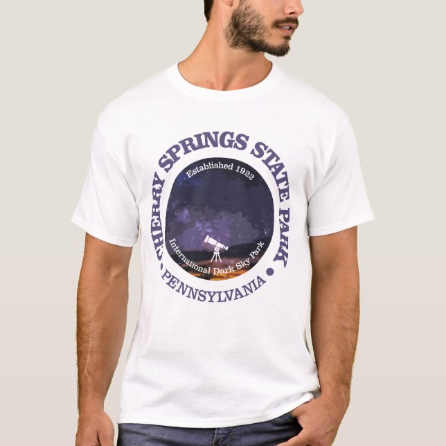 T-shirt Cherry Springs SP (Devant)
