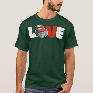 T-shirt Chers joueurs de curling amateurs de curler glace 