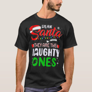 T-shirt Chers Père Noël, Ce Sont Les Mauvais Noël Xm