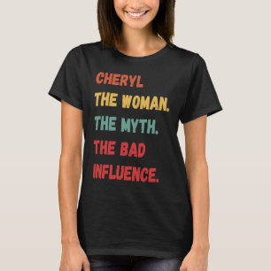 T-shirt Cheryl La Femme Le Mythe La Mauvaise Influence