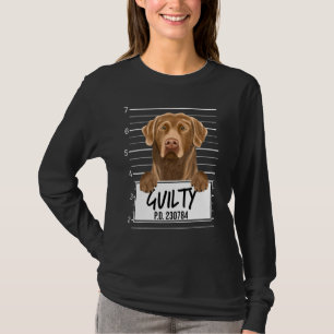 T-shirt Chesapeake Bay Retriever Mugshot Guilde Chien