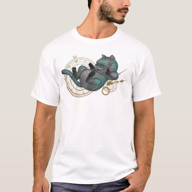 T-shirt Cheshire Cat| Le temps est un Wastin' 2 (Devant)