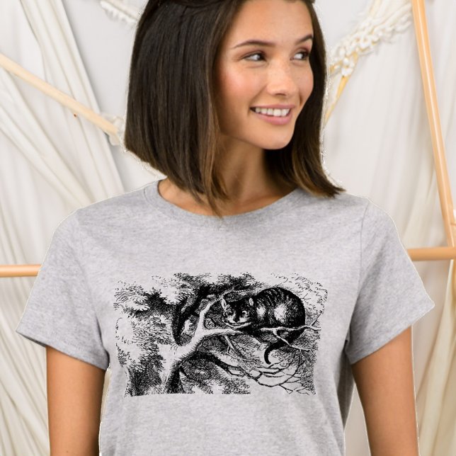 T-shirt Cheshire Chat Alice Wonderland Classic (Créateur téléchargé)