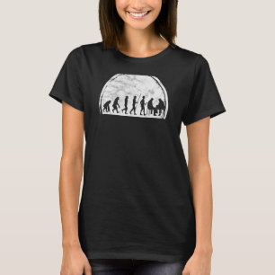 T-shirt Chess Evolution Board Jeu Checkmate Chessboard Kn