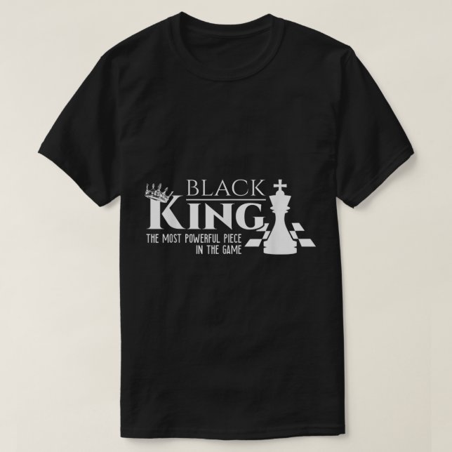 T-shirt Chess King Power Design (Design devant)