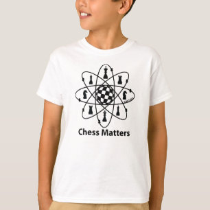 T-shirt Chess Matters, chemise d'échecs pour les jeunes