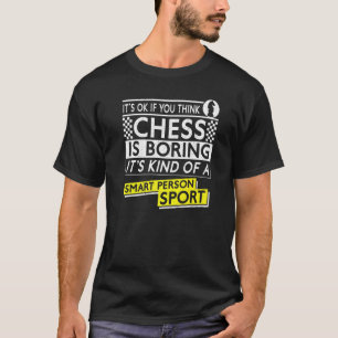 T-shirt Chess Player Piece Vintage It S Ok If You Think Ch