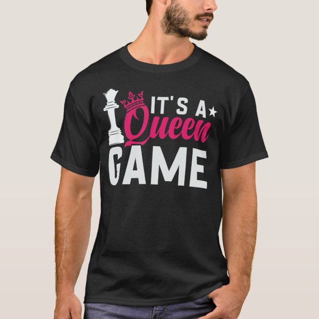 T-shirt Chess   saying (Devant)