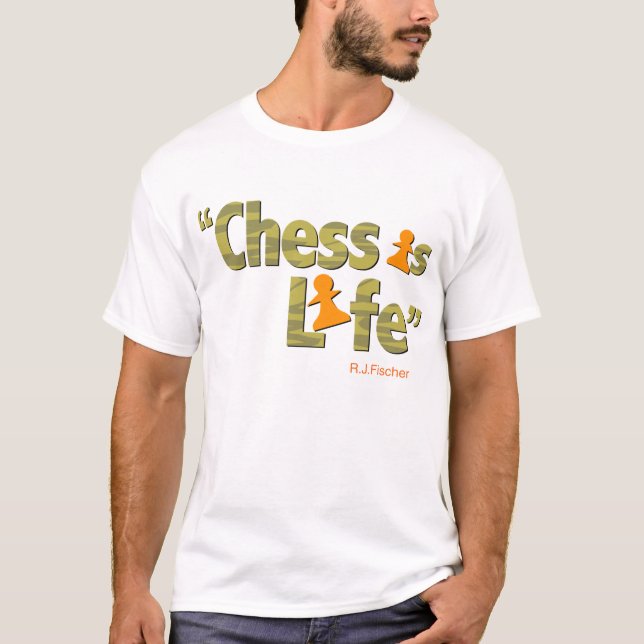 T-shirt chessislife_b (Devant)