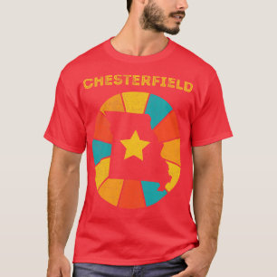 T-shirt Chesterfield Missouri Souvenir Vintage en détresse