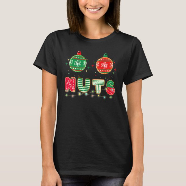 T-shirt Chestnut Christmas Matching for Couples 1 (Devant)