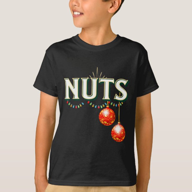 T-shirt Chestnuts Matching Christmas Family Funny Chest Nu (Devant)